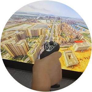 用游戏外设控制杆控制VR